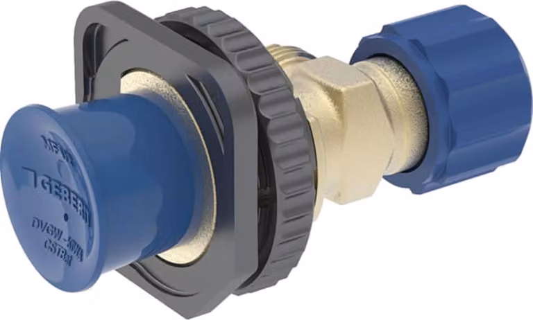 Geberit WA con valvola ad angolo integrata, 1 pz.