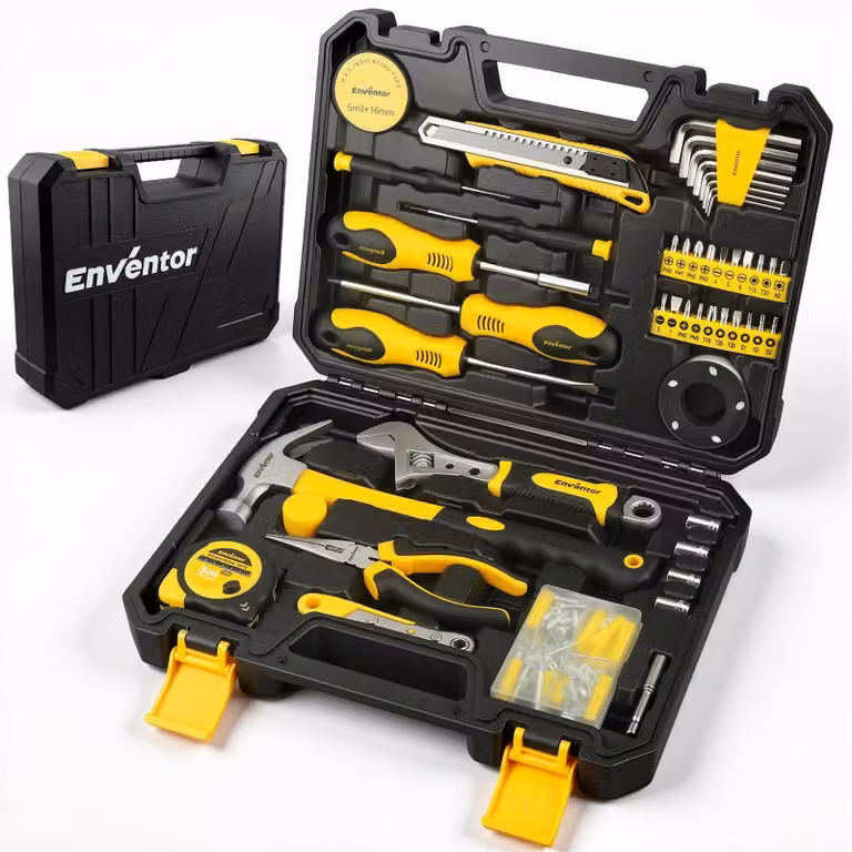 Kit di utensili da 128 pezzi per lavori di bricolage