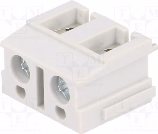 2 listelli di fissaggio da 7,5 mm con angolo di 90°, modello: 2 TB-7.5-P-2P/GY