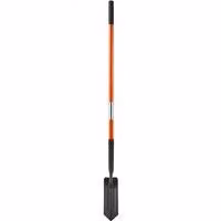 Forbici da taglio pesanti con lama da 10 cm, design sottile a pala, impugnatura rinforzata in fibra di vetro e manico antiscivolo – ideali per giardinaggio, scavi, realizzazione di trincee e piantumazione, lunghezza 142 cm