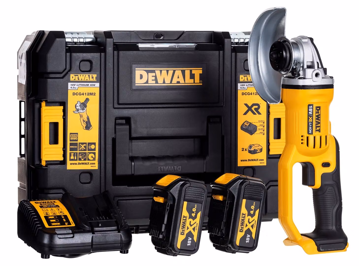 DeWALT DCG412M2 Winkelschleifer 8000 RPM