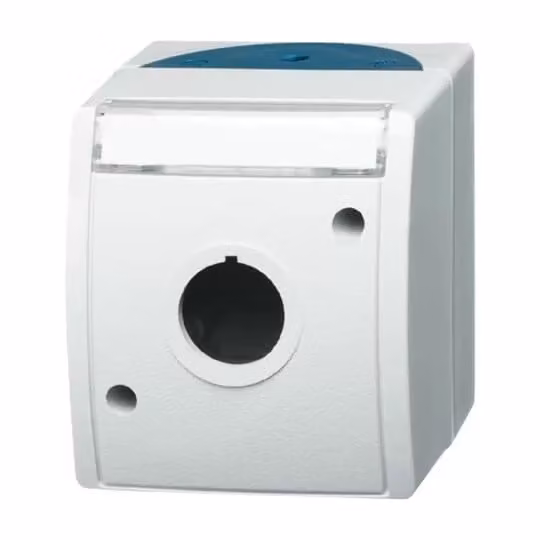 Busch-Jaeger 2533 WN-53 | Custodia vuota con campo di etichettatura