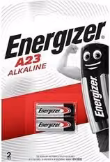 Batteria alcalina Energizer A23 9V Block confezione da 2 pezzi multicolore