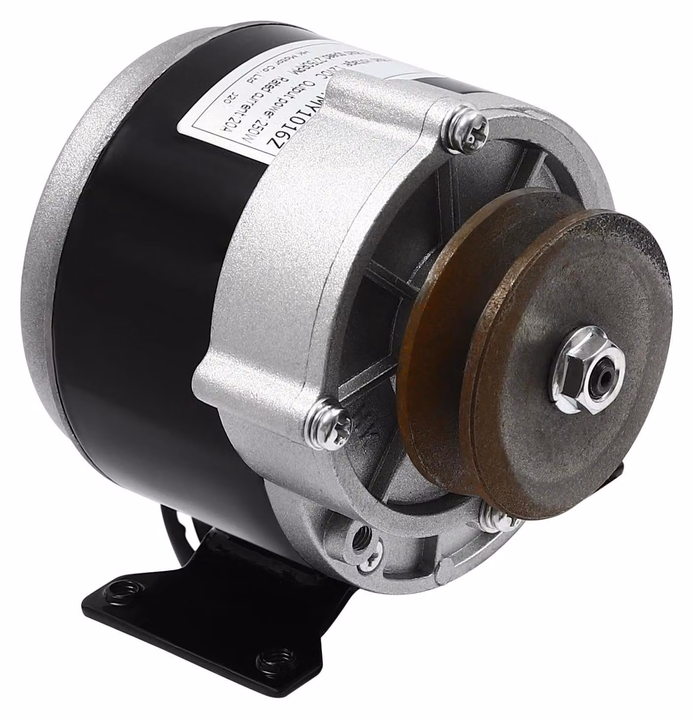 Motore elettrico con riduttore, struttura resistente, alta efficienza, 12 V