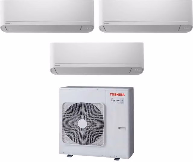 Condizionatore Split Toshiba Serie SEIYA Inverter con Wi-Fi Opzionale, Classe Energetica A++, Colore Bianco