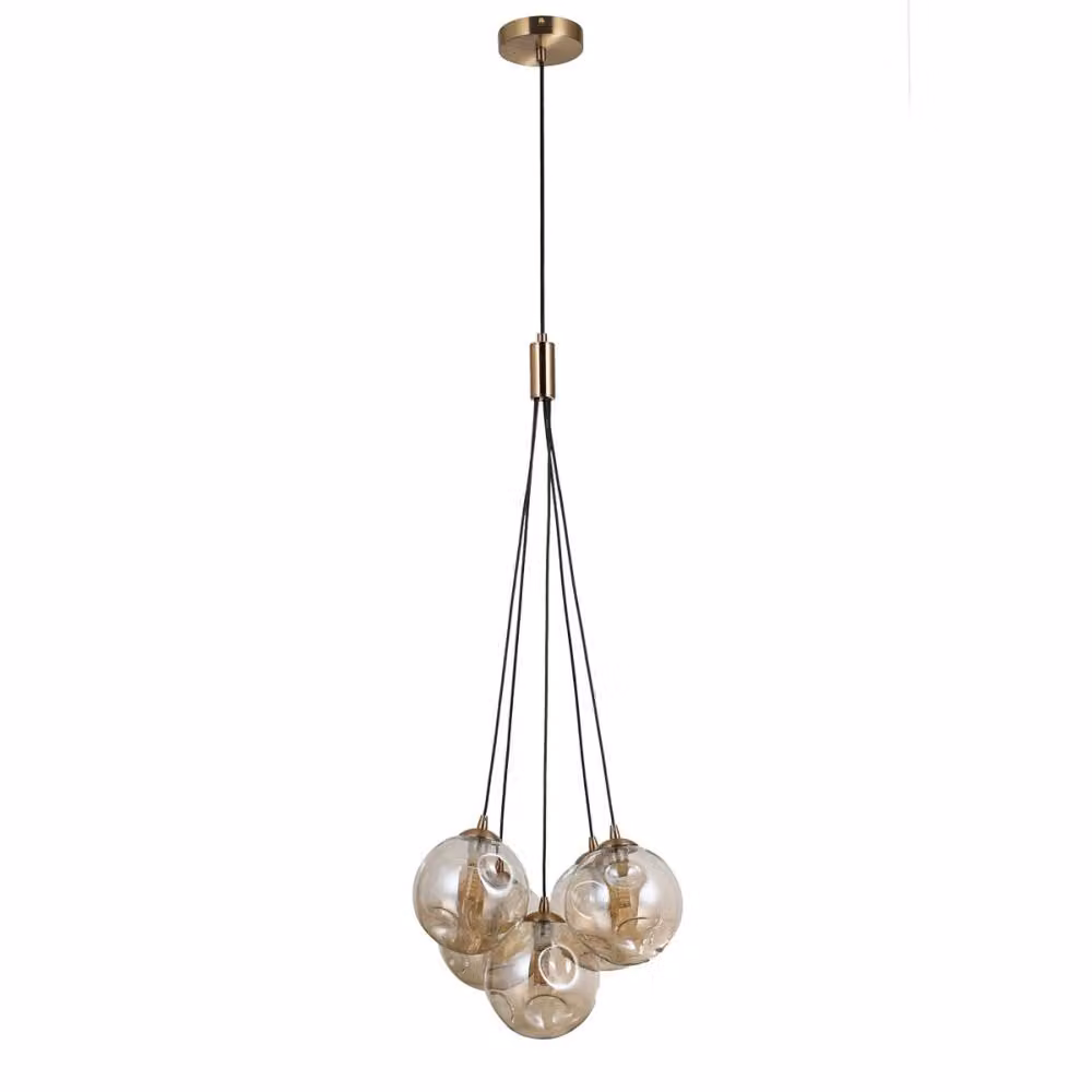 PERLOS PND-54456-5-HB-AMB Lampada a sospensione Italux