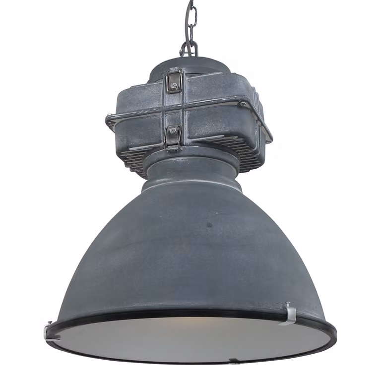 Lampada a sospensione - grigio - Densi - vetro metallo - Ø 47cm - E27 - 7779GR - Mexlite