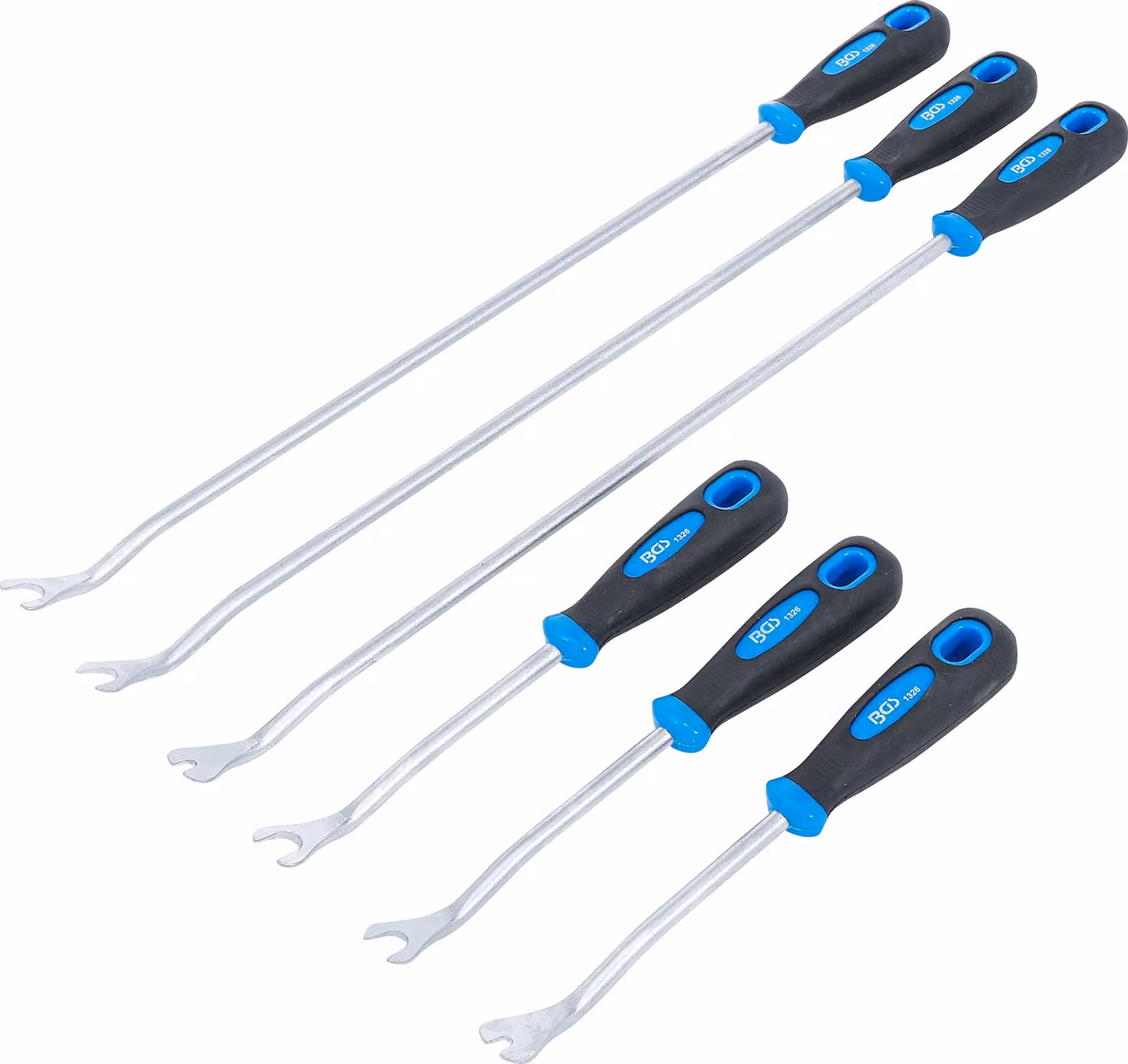Set di utensili di sgancio BGS per clip di pannellatura - 1326