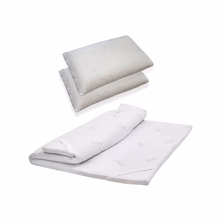Topper Singolo Sfoderabile Coconetten Made in Italy Bianco L/P/H: 200 x 90 x 5 cm