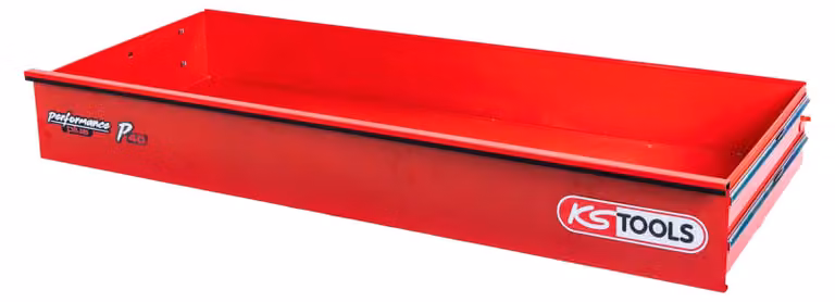 KS TOOLS Cassetto con logo e guida a sfere per carrello da officina P40, 1429x568x180 mm ( 873.6008-R002P )