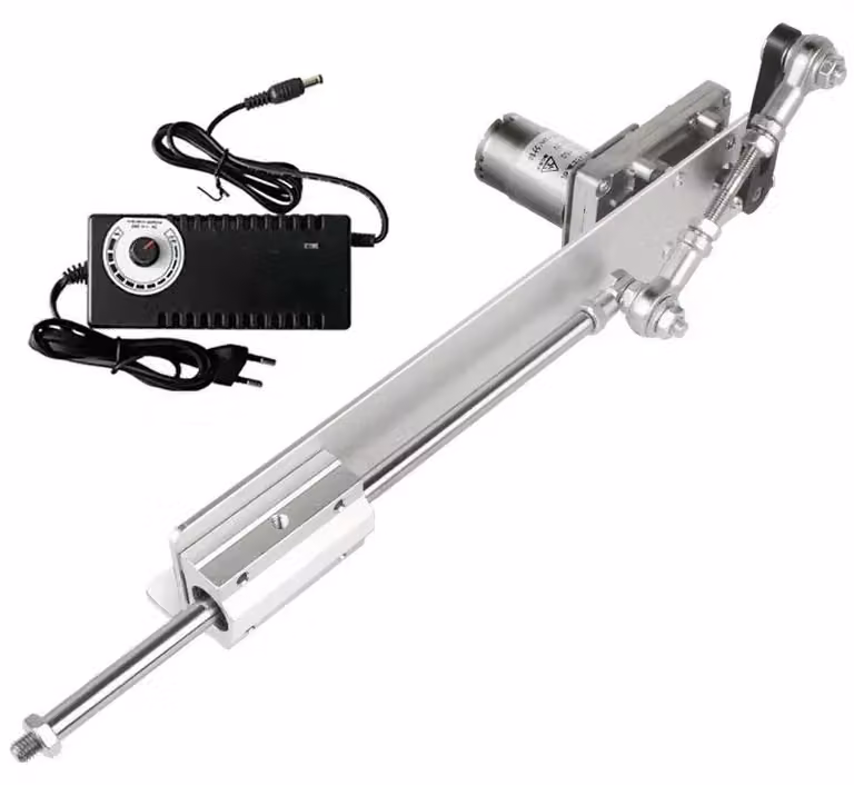 Kit di trasmissione lineare, velocità regolabile, lega di alluminio resistente, modello A, 6-20 cm, 230 giri al minuto