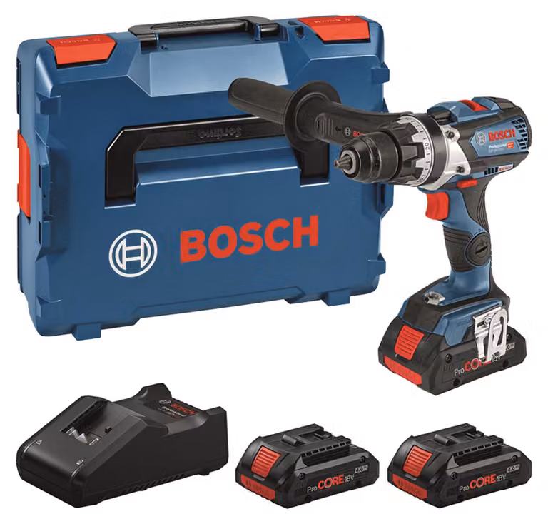 Avvitatore a batteria Bosch GSR 18V-110C Set 3x ProCore 4Ah 0615A5002S