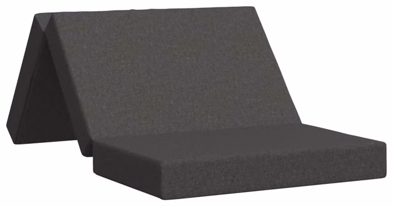 Divano Letto Pieghevole 80 x 67 x 45 cm Grigio Scuro