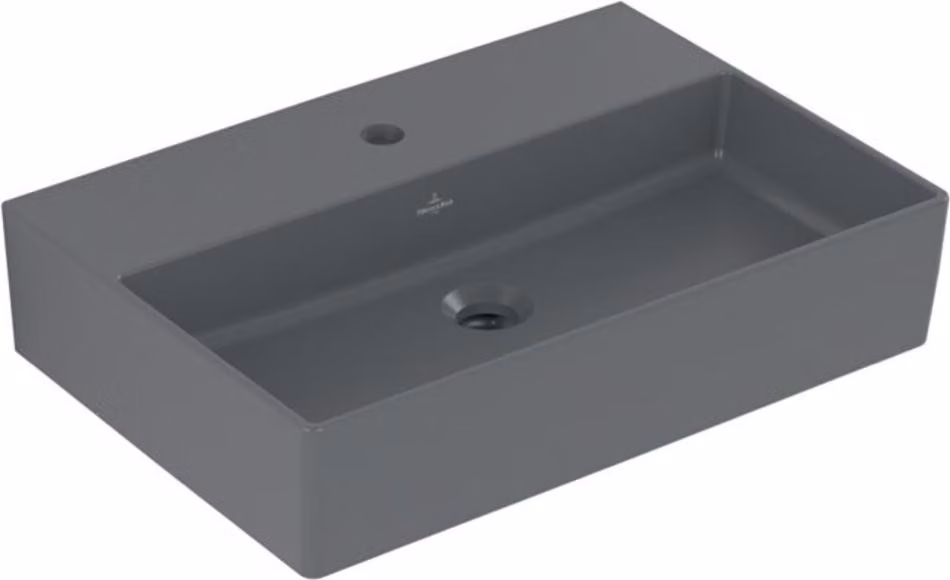 Villeroy & Boch Memento 2.0 lavabo mural, 1 trou pour robinet, sans trop-plein, poli, 600x420mm, 4A226LI4, 4A226LI4