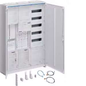 Armadio completo 2ZP/SG/VF-5rh/APZ - Armadio di misura attrezzato IP44 1100x800mm ZB33SET28LS