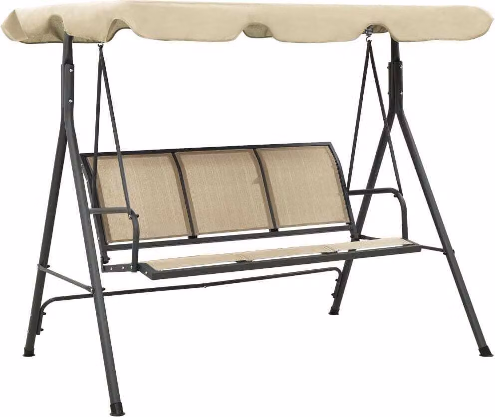 The Living Store dondolo Hollywood con tetto grigio antracite e sabbia