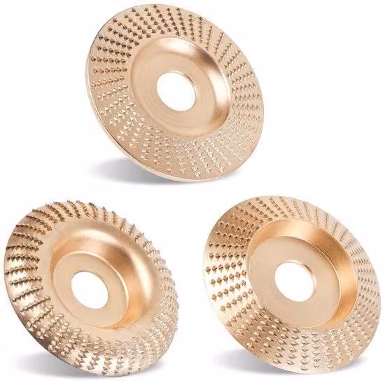 Set di 3 dischi per la lavorazione del legno per seghe circolari manuali da 4 o 4 1/2 pollici con battuta da 5/8 di pollice, disco per il taglio del legno, dischi per la sgrossatura e la rifinitura