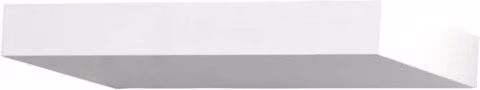 Applique da parete a LED Fabas Luce Guia in alluminio bianca con luce up/down IP20