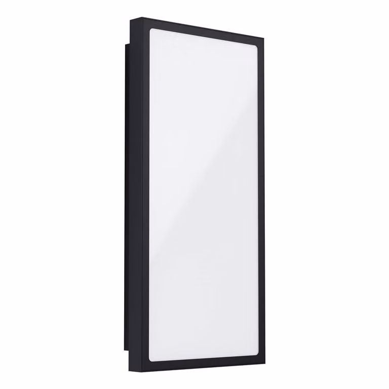 Eglo 99533 CASAZZA LED parete/soffitto per esterni 16W nero bianco caldo IP44