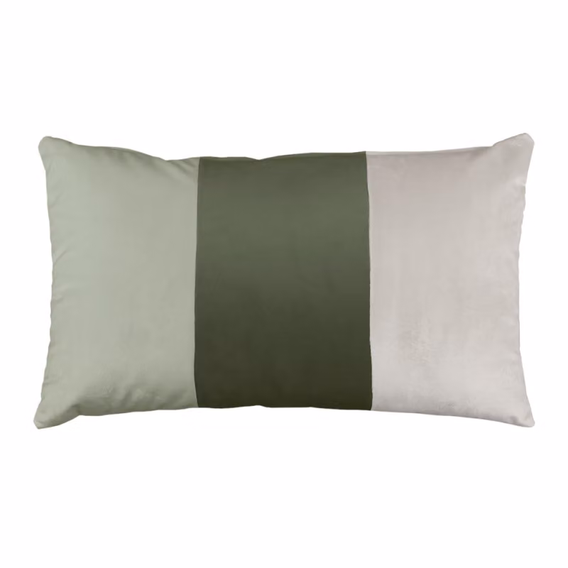 ARCIMBOLDI PATCHWORK Cuscino - Taglia: 30x50,Colore: ARCIMBOLDI PATCHWORK - VERDE BOSCO