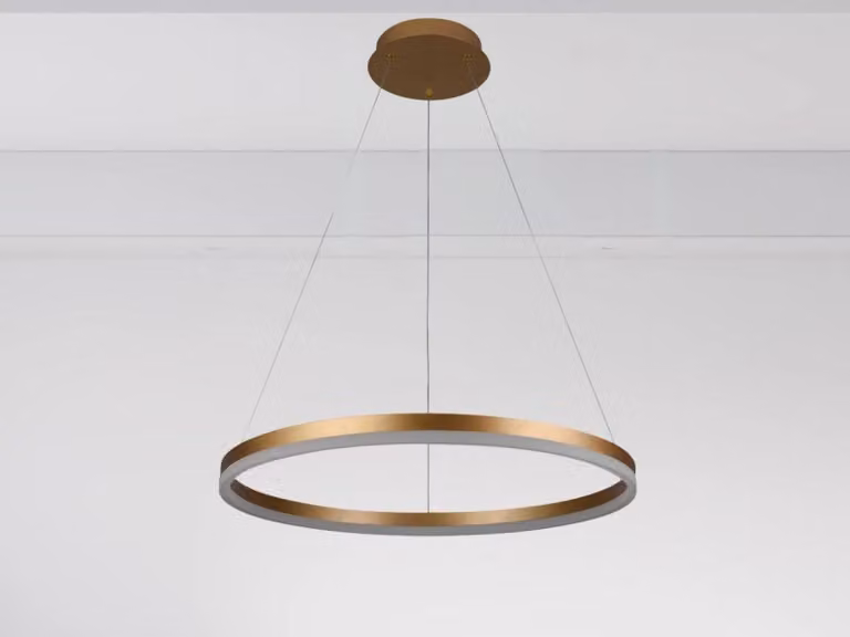 Lampada a sospensione a LED con cavo, inclusa di telecomando, 42W - J4308/G