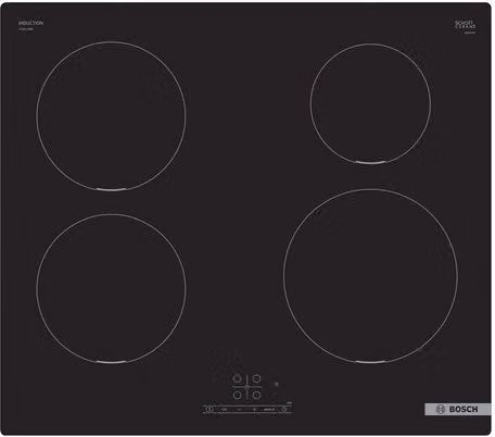Piano Cottura A Induzione Bosch Serie 4 Pue611Bb5E 4 Fuochi (L59,2xP52,2) Vetroceramica Nero