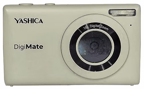 Fotocamera digitale compatta Yashica Digimate 8 megapixel colore Green Mint