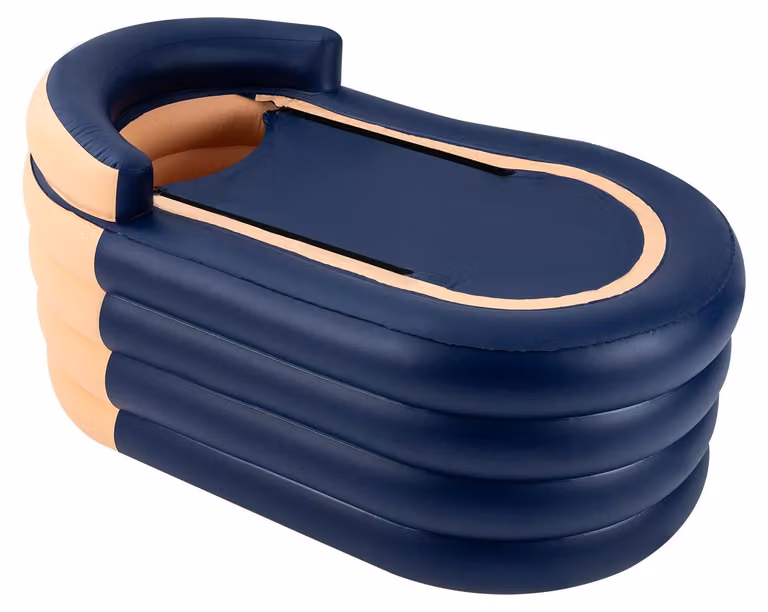 Vaschetta da bagno gonfiabile per adulti - Vasca pieghevole 140x84x74 cm - Include pompa