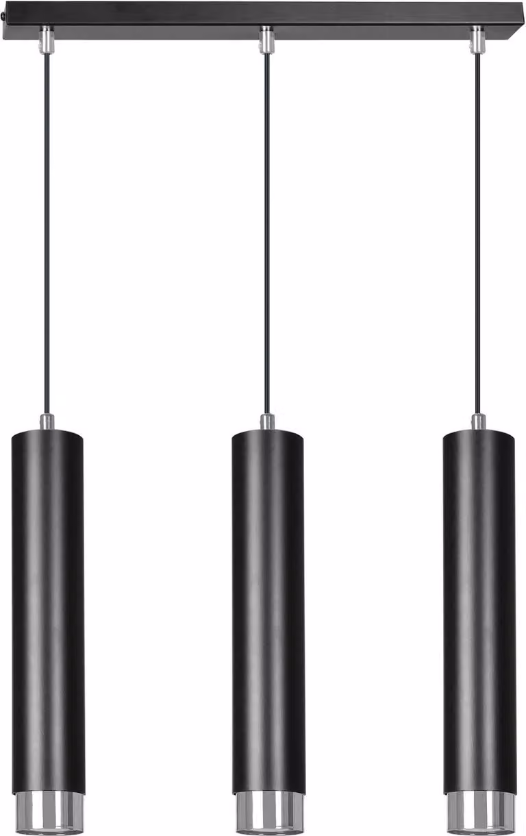 Lampadario Emibig 3xGU10 30W KIBO 3 BL/CHROME 643/3