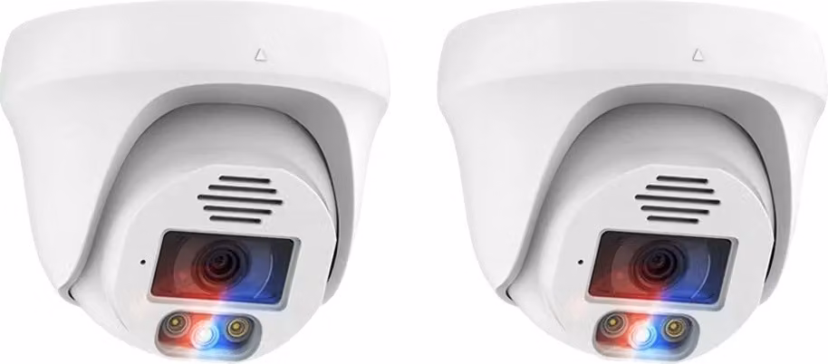 Telecamera di sicurezza POE, risoluzione, obiettivo da 3,6 mm, 2PCS 8MP CAMERA B