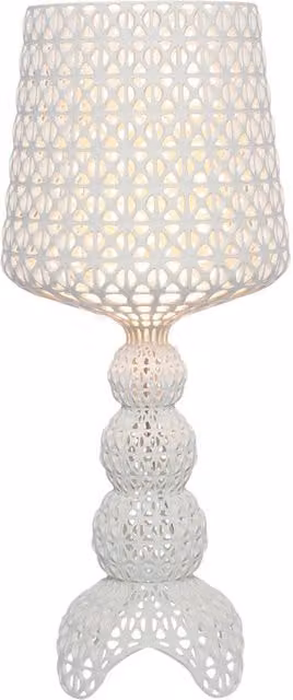Kartell Mini Kabuki Lampada da Tavolo LED Dimmabile Bianca