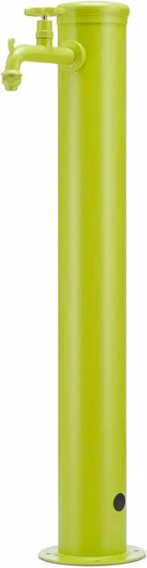 Fontana da Giardino con Rubinetto in Tinta Belfer 42/TT Verde Acido