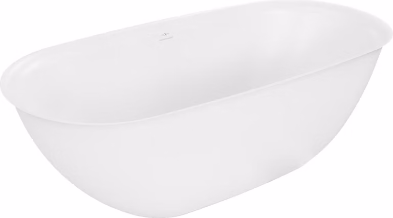 Mexen Siena vasca da bagno autoportante in conglomerato 170 x 80 cm, bianca opaca - 57291708000