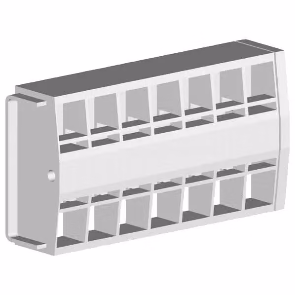 Siemens ALPHA-ZS, morsetto per cavi di comando a 7 poli, almeno 4 uscite per polo 8GS40042