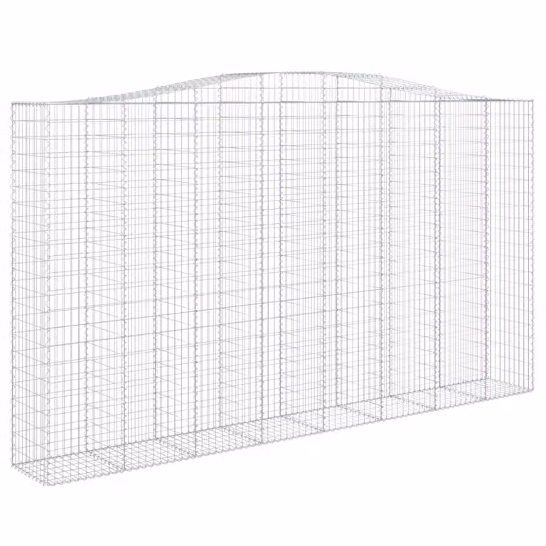 Cesto Gabbione ad Arco 400x50x220/240 cm Ferro Zincato