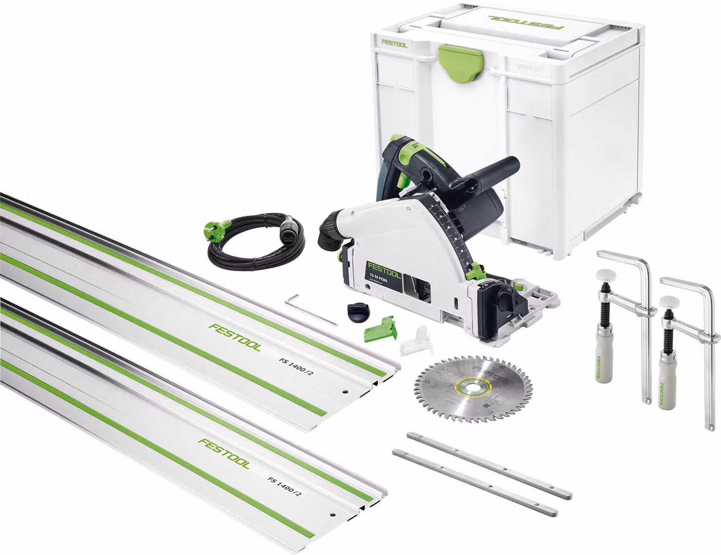 Set CAMP con sega a immersione Festool TS 55 FEBQ | 575961