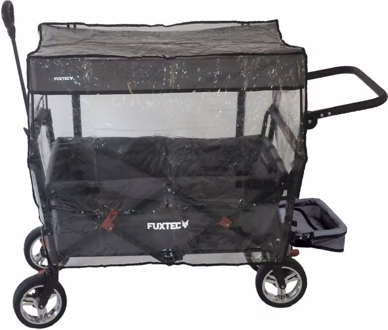 Parapioggia trasparente per FUXTEC carrello CT800 e CT850 protezione aria inverno