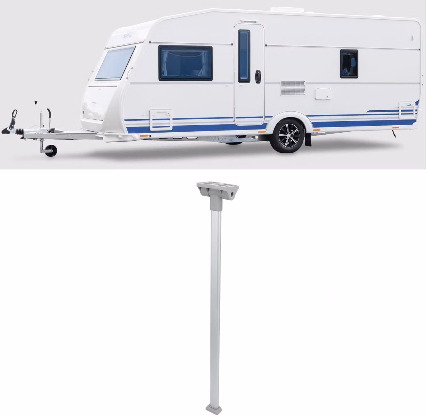 Gambe pieghevoli con supporto a cerniera in lega di alluminio da 700 mm, scrivania da bar per camper, roulotte, cucine da lavoro,da pranzo