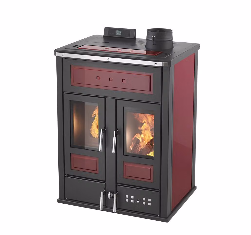 Stufa a legna/pellet Klover mod. Bi Fire Mid