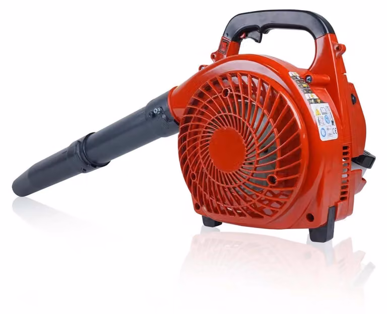 Soffiatore a benzina - Modello portatile - Motore a 2 tempi - 28 cm³ - Velocità dell'aria fino a 180 mph - Rosso