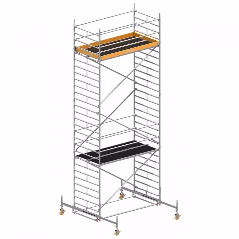 Ponteggio mobile Layher Uni, larghezza 8,38 m, AH