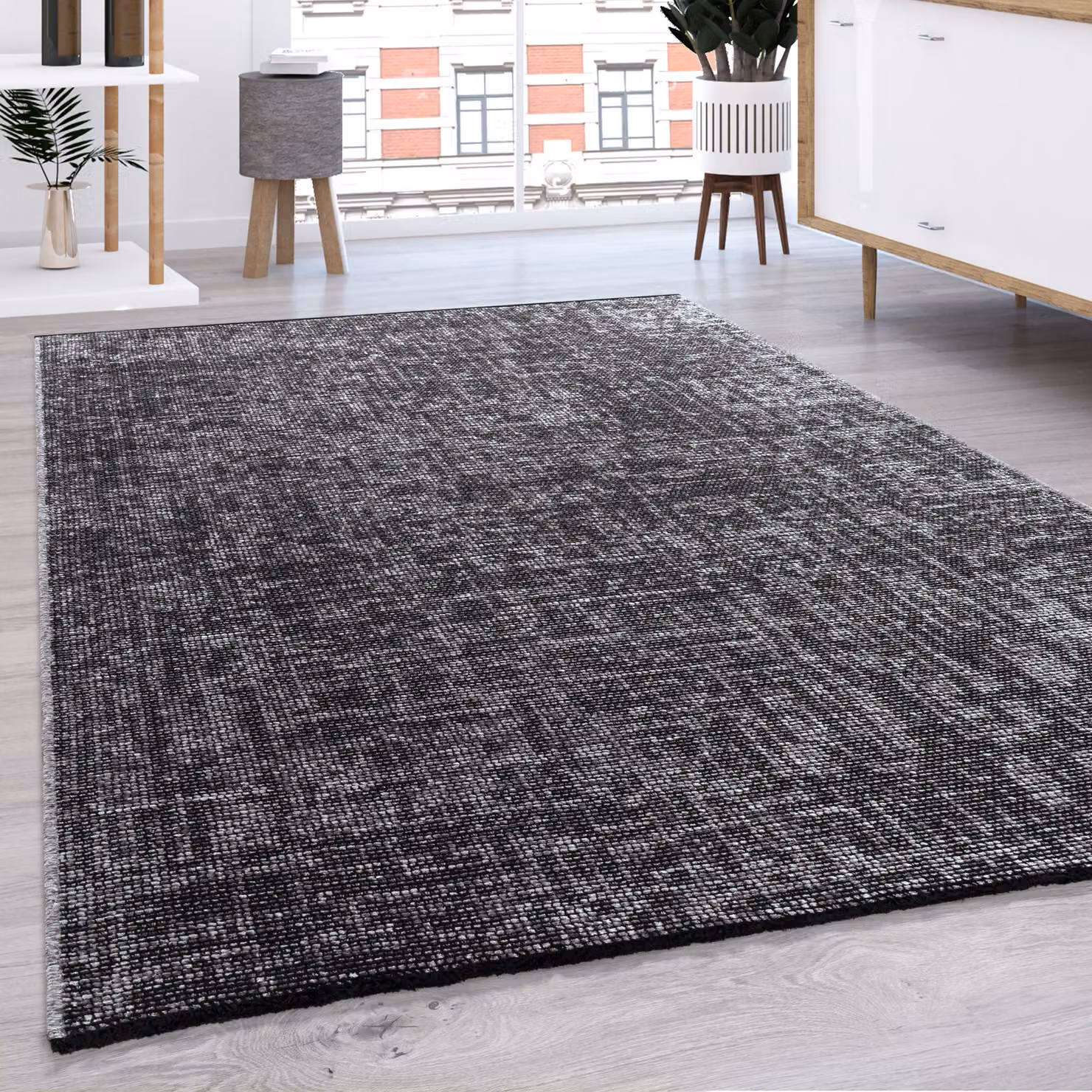 Tappeto Melrose grigio L: 80 cm, P: 150 cm – 2
