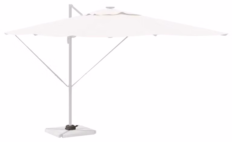 Supporto per ombrellone da esterno, elegante e di design