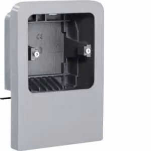 Supporto universale per apparecchi da incasso con cornice per SL 20x55 mm, finitura alluminio