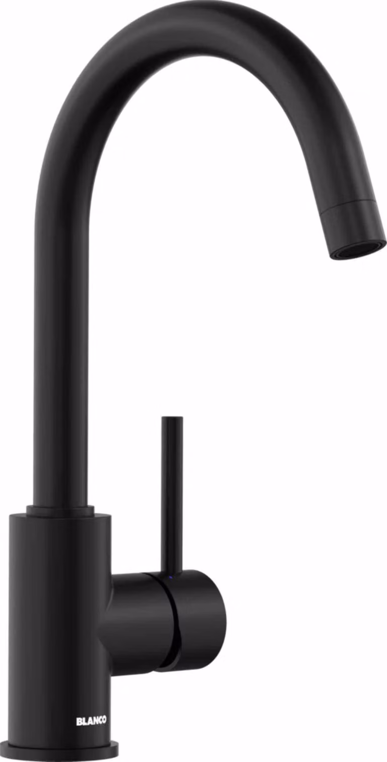 Miscelatore nero senza doccetta Blanco 526649
