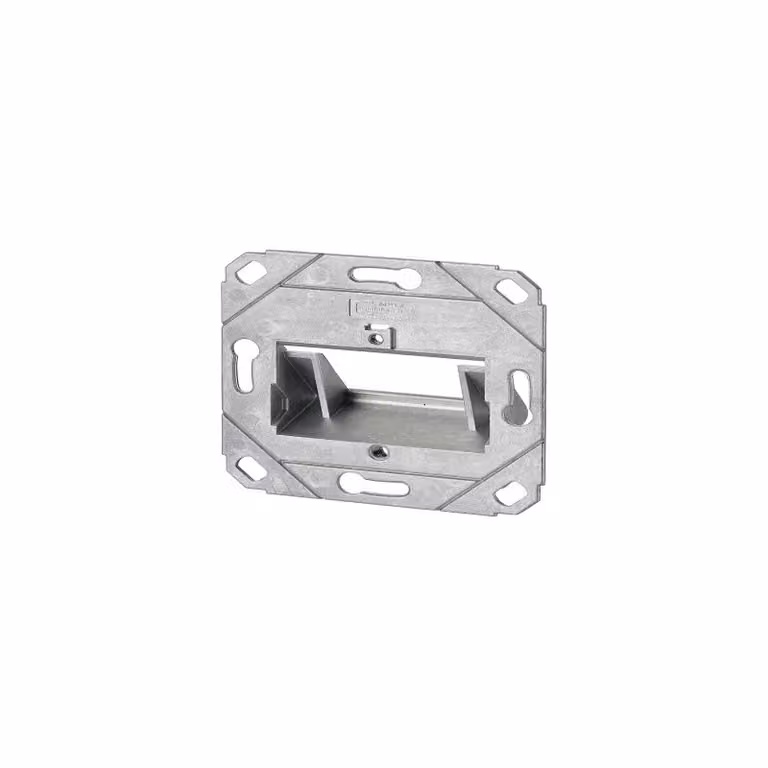 Presa Keystone METZ CONNECT da incasso UP0 a 2 porte, non equipaggiata
