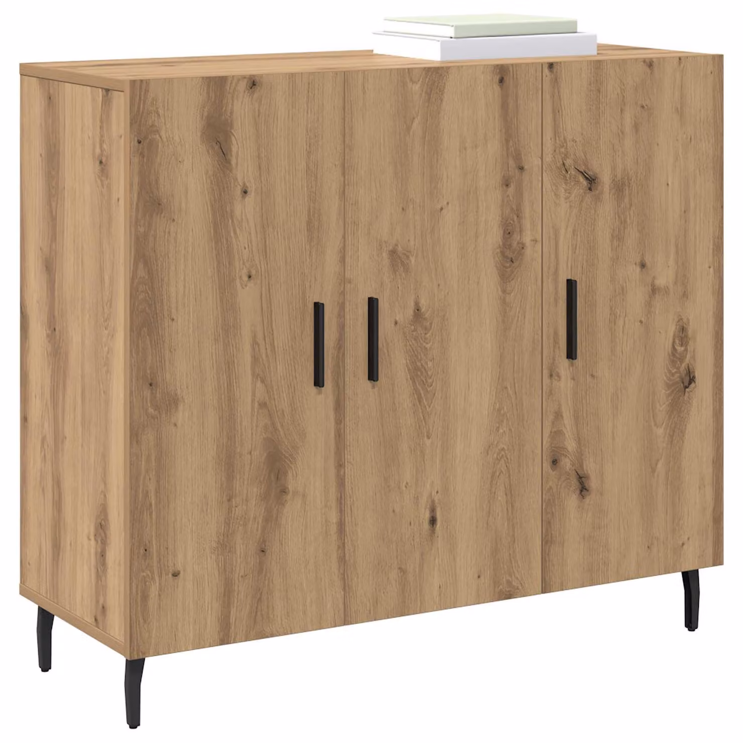 Credenza Rovere artigianale 90 x 34 x 80 cm Legno multistrato