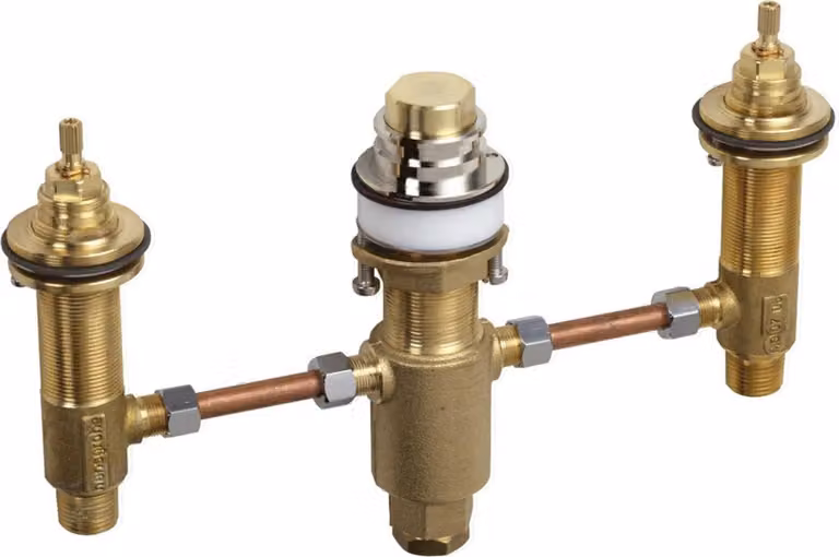 hansgrohe AXOR corps de base, pour robinetterie de baignoire 3 trous, 15484180, 15484180