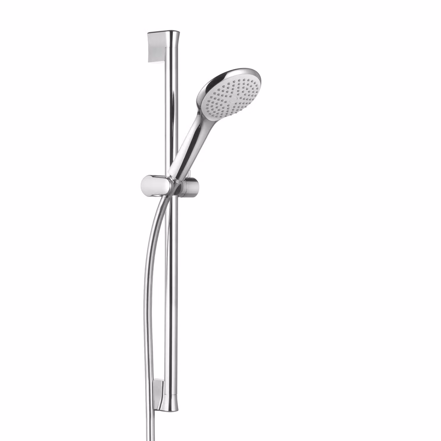 KLUDI FRESHLINE Set de douchettes 1S 600mm, avec nettoyage rapide du calcaire, 23 l/min, chrome, 6783005-00, 6783005-00