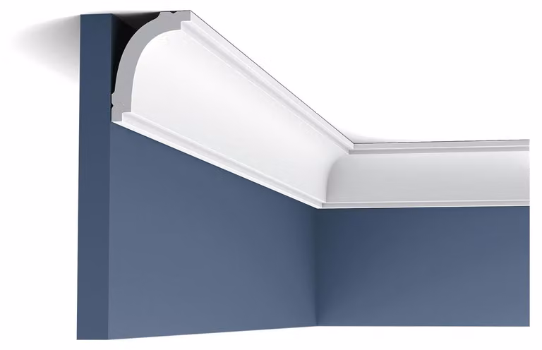 Orac Decor CB523N BASIXX Profilo decorativo per stucco Profilo decorativo angolare per parete/soffitto | 2 m